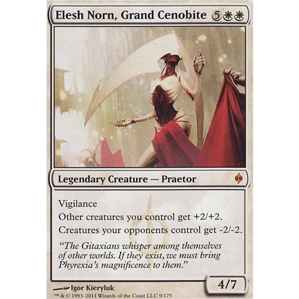 NPH_009 ELESH NORN, GRAND CENOBITE NEW PHYREXIA MYTHICAL MTG Magic: The Gathering Mythic
