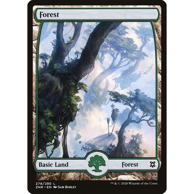 ZNR ZENDIKAR RISING FULL ART BASIC LANDS - REGULAR Choose Your Cards MTG Magic: The Gathering Land