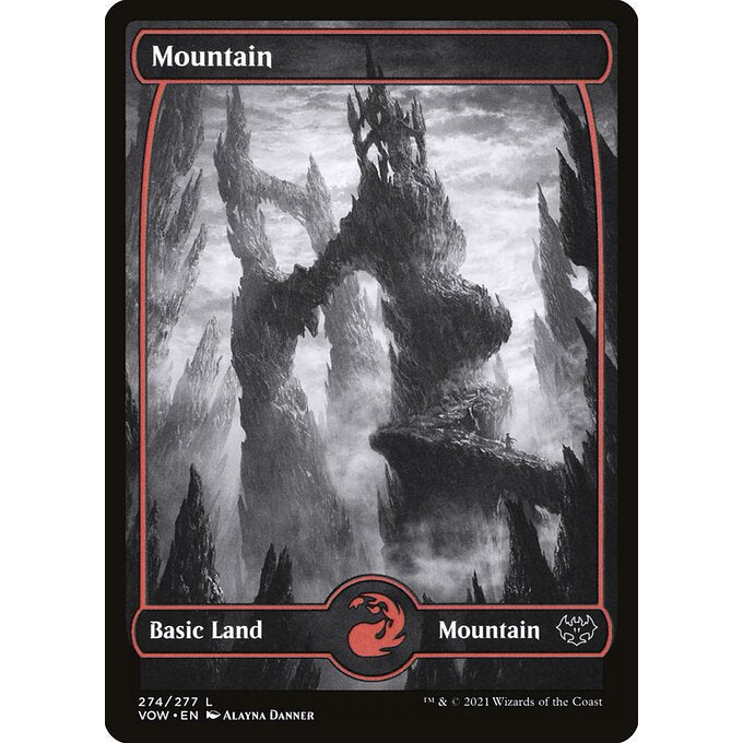 VOW INNISTRAD: CRIMSON VOW FULL ART ETERNAL NIGHT BASIC LANDS - AND REGULAR Choose Your Cards MTG Magic: The Gathering Basic Land