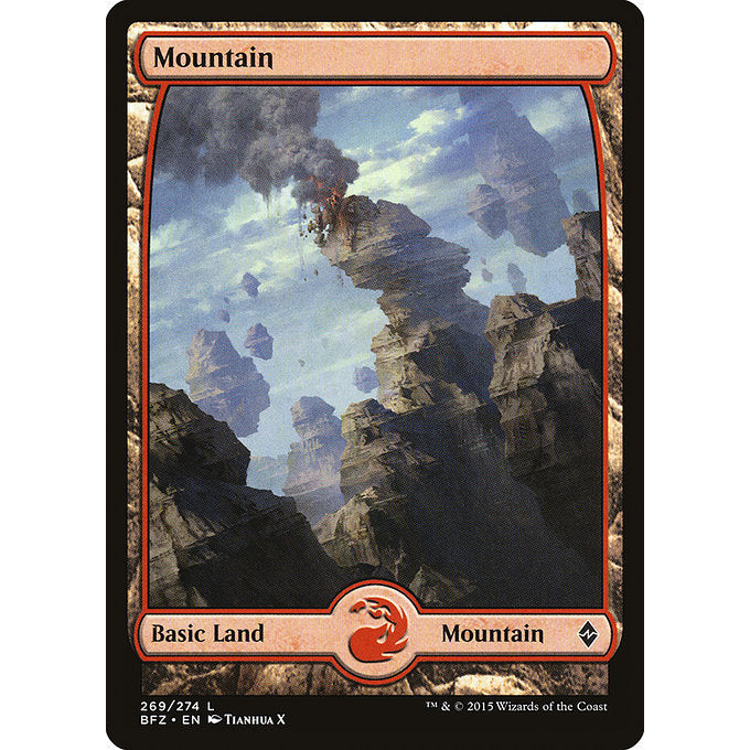 BFZ BATTLE FOR ZENDIKAR FULL ART BASIC LANDS - 25 VARIANTS REGULAR Choose Your Cards MTG Magic: The Gathering Land