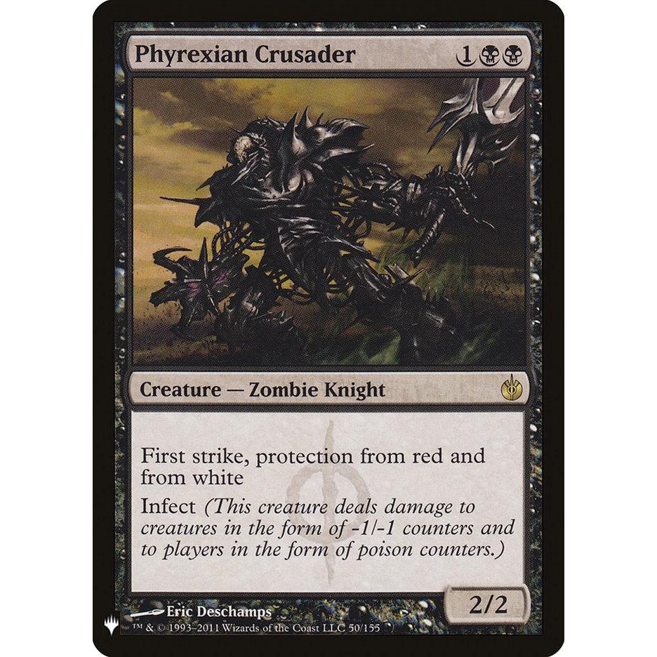MBS_050 PHYREXIAN CRUSADER - THE LIST MTG Magic The Gathering: Mirrodin Besieged Rare