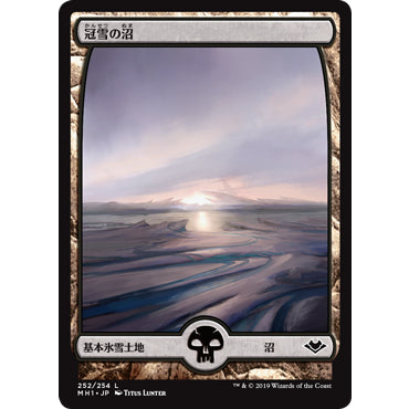 MH1 MODERN HORIZONS FULL ART SNOW-COVERED BASIC LANDS - REGULAR Choose Your Cards MTG Magic: The Gathering Basic Land