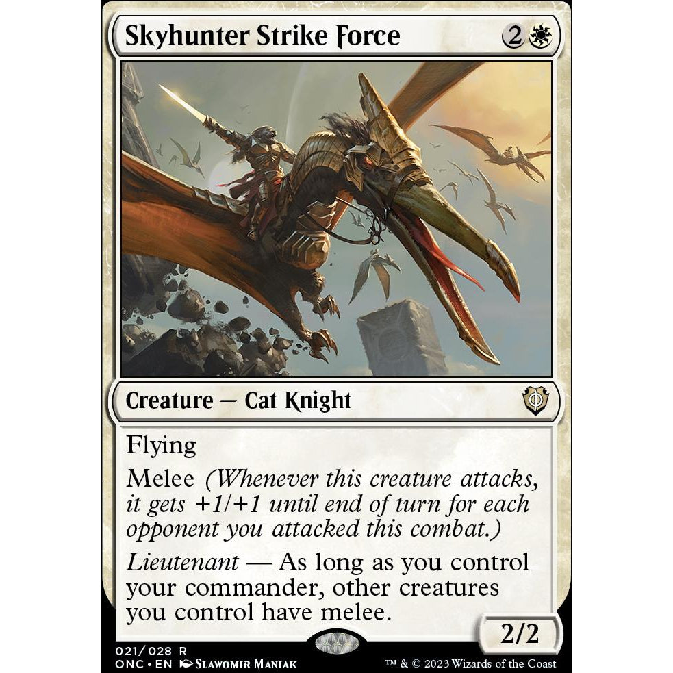 ONC_021 SKYHUNTER STRIKE FORCE MTG Magic The Gathering: Phyrexia: All Will Be One Commander Rare
