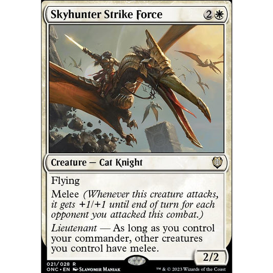 ONC_021 SKYHUNTER STRIKE FORCE MTG Magic The Gathering: Phyrexia: All Will Be One Commander Rare
