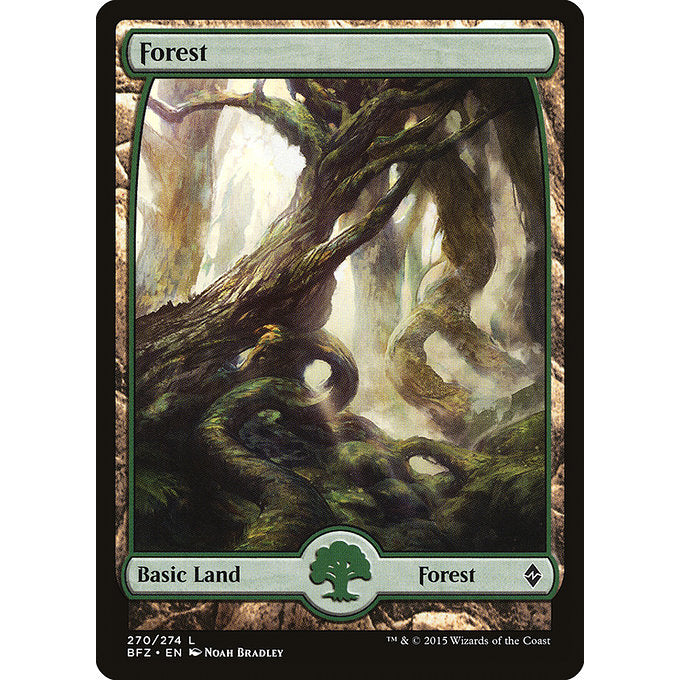 BFZ BATTLE FOR ZENDIKAR FULL ART BASIC LANDS - 25 VARIANTS REGULAR Choose Your Cards MTG Magic: The Gathering Land