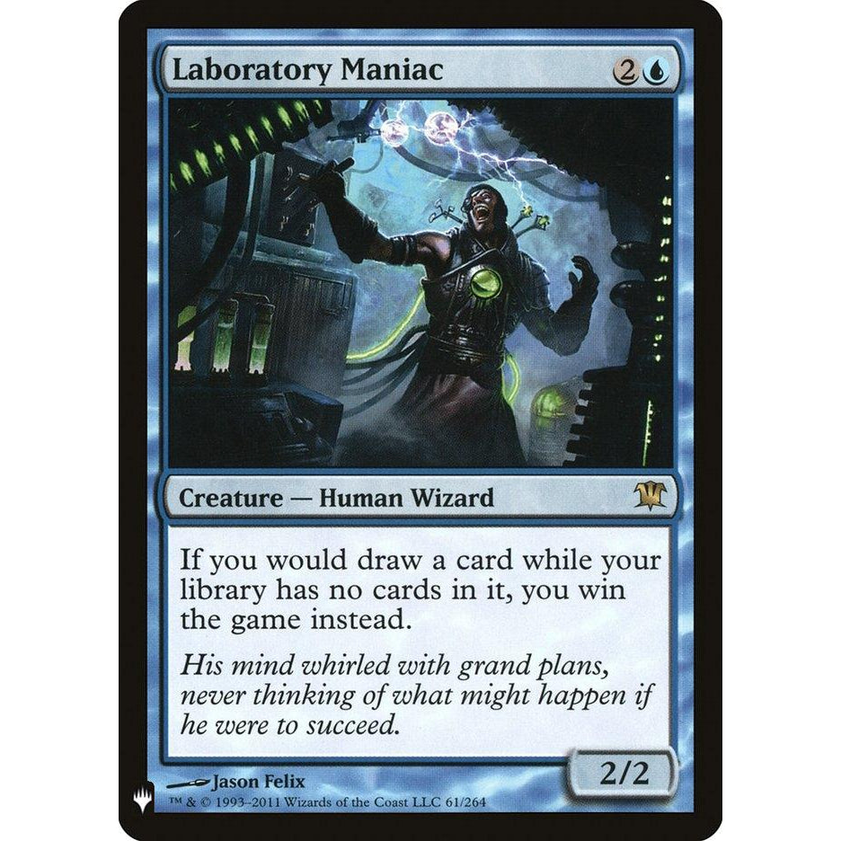 ISD_061 LABORATORY MANIAC - The List MTG: Magic the Gathering: Innistrad Rare