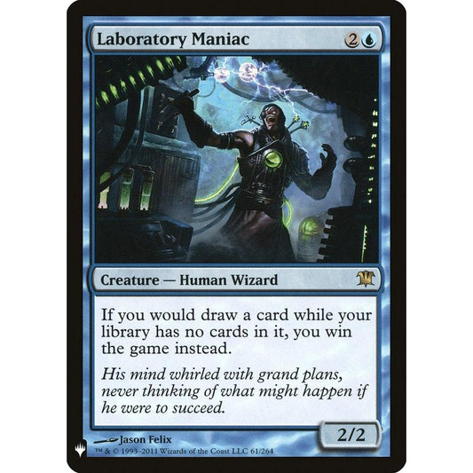 ISD_061 LABORATORY MANIAC - The List MTG: Magic the Gathering: Innistrad Rare