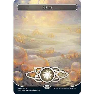 UNF UNFINITY BASIC LANDS - PLANETARY SPACE CYCLE AND REGULAR AVAILABLE Choose Your Cards MTG Magic: The Gathering Basic Land