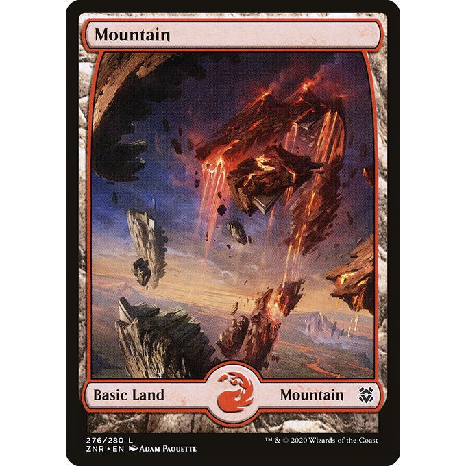 ZNR ZENDIKAR RISING FULL ART BASIC LANDS - REGULAR Choose Your Cards MTG Magic: The Gathering Land