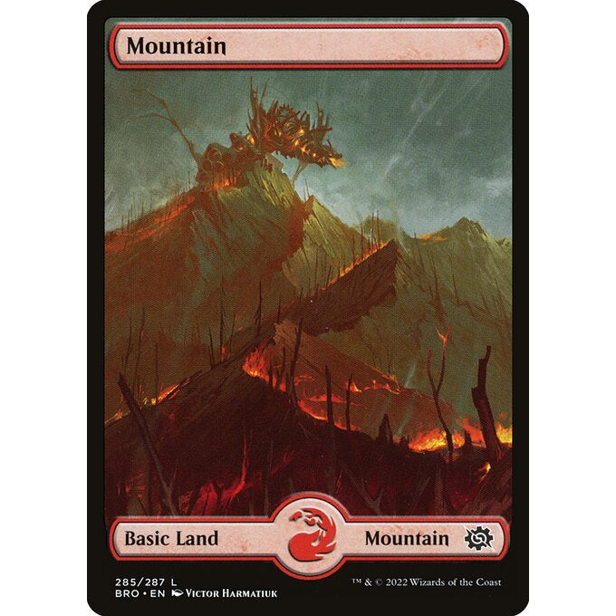 BRO THE BROTHERS' WAR FULL ART BASIC LANDS - AND REGULAR Choose Your Cards MTG Magic: The Gathering Land