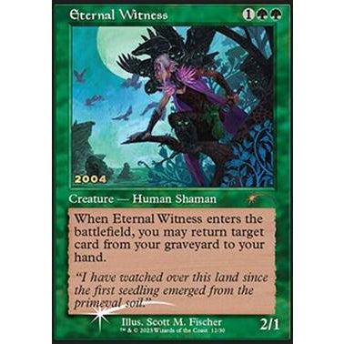 _12/30 ETERNAL WITNESS FOIL 30TH ANNIVERSARY PROMO MTG Magic The Gathering Rare