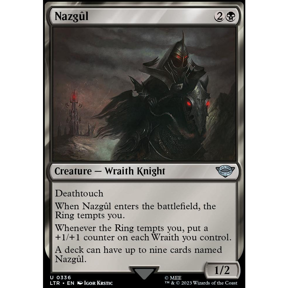 LTR_336 NAZGUL (0336) MTG: Magic the Gathering: Lord of the Rings Uncommon