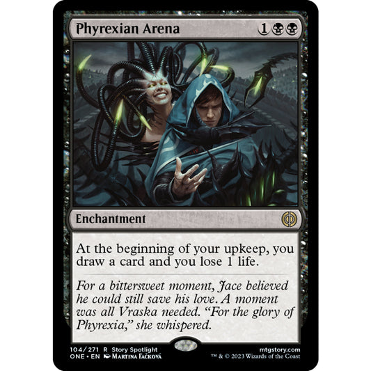 ONE_104 Phyrexian Arena MTG Magic the Gathering: Phyrexia One #104 Rare