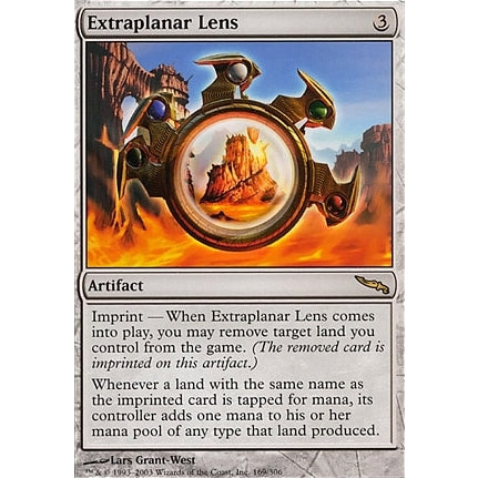 MIR_169 EXTRAPLANAR LENS OG (EX CONDITION) MTG: Magic the Gathering: Mirrodin Rare
