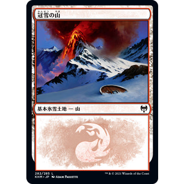 Snow-Covered Lands JAPANESE Plains Island Swamp Mountain Forest MTG: Magic Modern Horizons 1