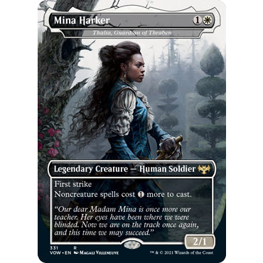 VOW_331 MINA HARKER MTG Magic The Gathering: Innistrad Crimson Vow Rare