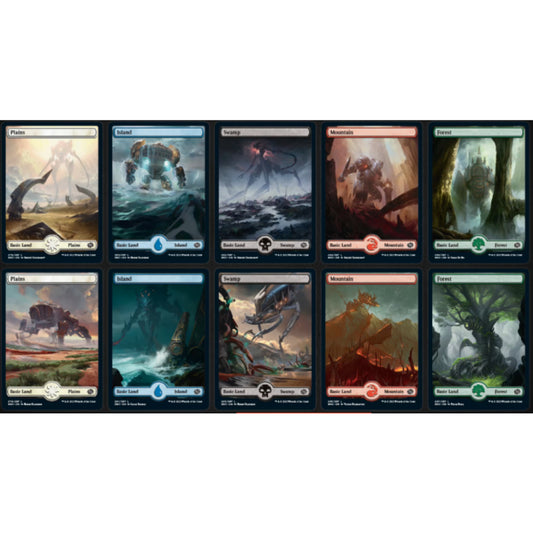 BRO THE BROTHERS' WAR FULL ART BASIC LANDS - Foil and Regular MTG Magic: the Gathering Land