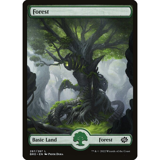 BRO THE BROTHERS' WAR FULL ART BASIC LANDS - AND REGULAR Choose Your Cards MTG Magic: The Gathering Land