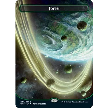 UNF UNFINITY BASIC LANDS - ORBITAL SPACE CYCLE AND REGULAR AVAILABLE Choose Your Cards MTG Magic: The Gathering Basic Land