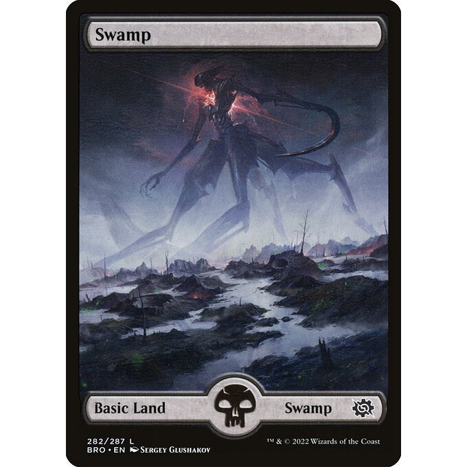 BRO THE BROTHERS' WAR FULL ART BASIC LANDS - AND REGULAR Choose Your Cards MTG Magic: The Gathering Land