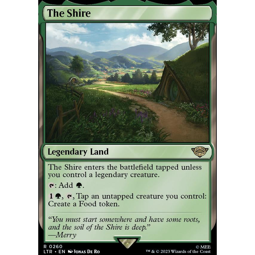 LTR_260 THE SHIRE MTG: Magic the Gathering: Lord of the Rings Rare