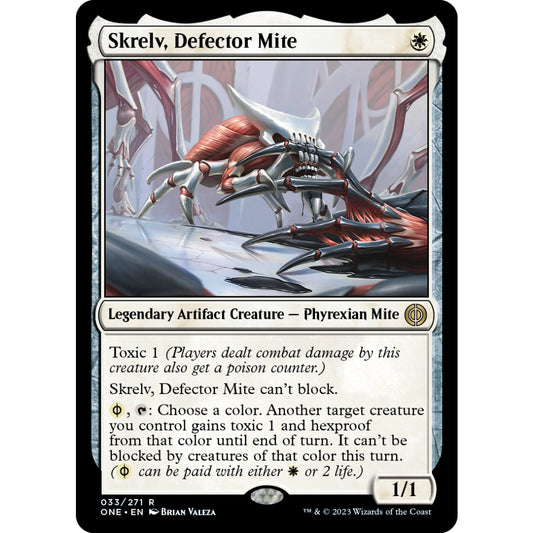 ONE_033 Skrelv, Defector Mite MTG Magic the Gathering: Phyrexia One #33 Rare