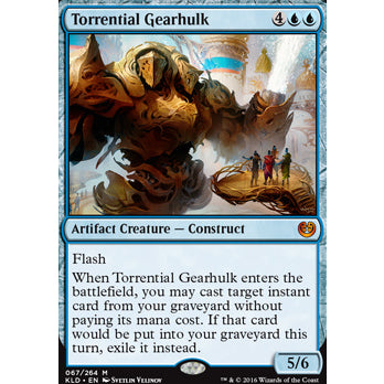 KLD_067 TORRENTIAL GEARHULK MTG Magic The Gathering: Kaladesh Mythic