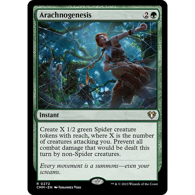 CMM_272 Arachnogenesis MTG Magic: The Gathering: Commander Masters Rare