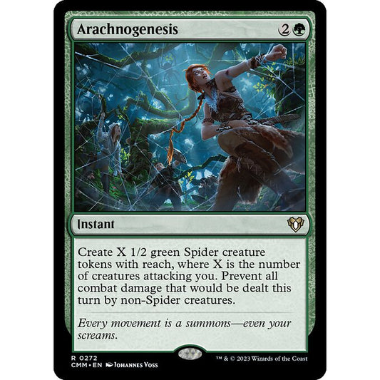 CMM_272 Arachnogenesis MTG Magic: The Gathering: Commander Masters Rare