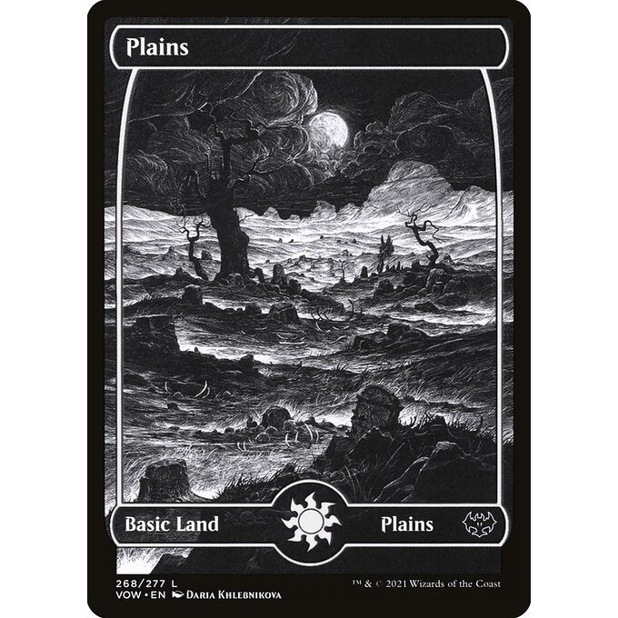 VOW INNISTRAD: CRIMSON VOW FULL ART ETERNAL NIGHT BASIC LANDS - AND REGULAR Choose Your Cards MTG Magic: The Gathering Basic Land