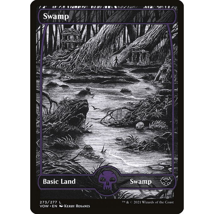 VOW INNISTRAD: CRIMSON VOW FULL ART ETERNAL NIGHT BASIC LANDS - AND REGULAR Choose Your Cards MTG Magic: The Gathering Basic Land