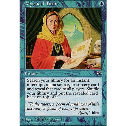 MIR_080 MYSTICAL TUTOR MTG Magic The Gathering: Mirage Uncommon - OG