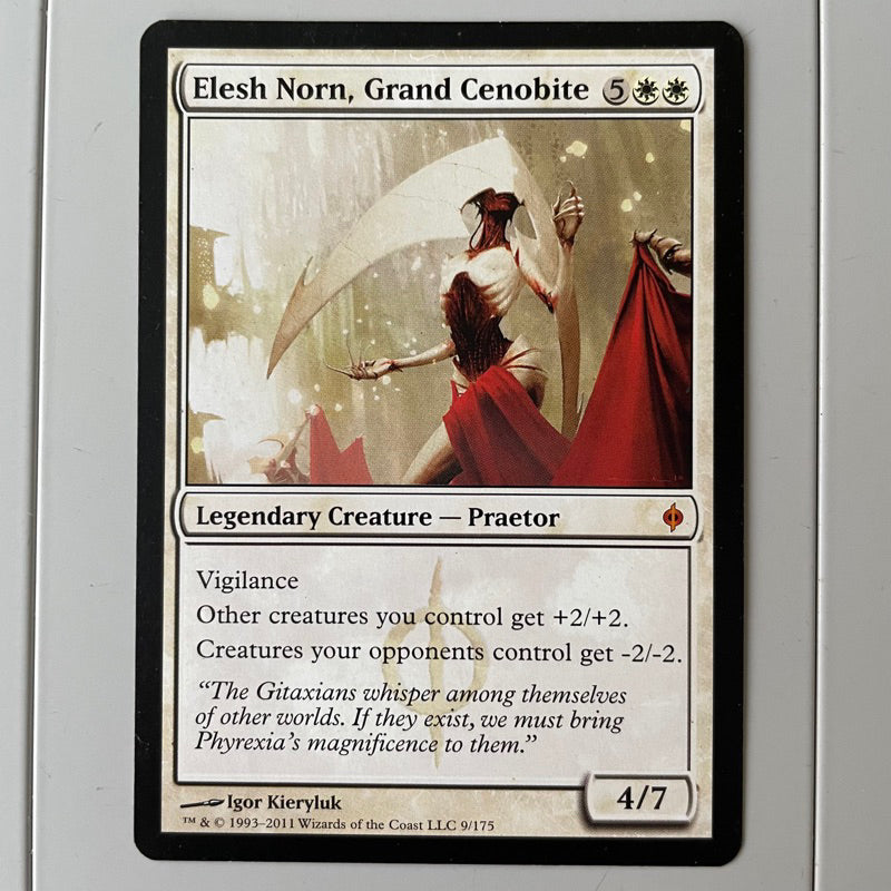 NPH_009 Elesh Norn, Grand Cenobite New Phyrexia Mythical MTG Magic the Gathering Mythic