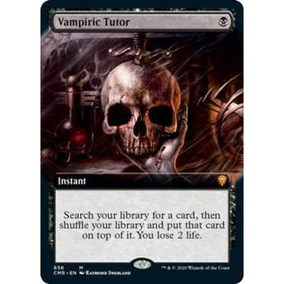 CMR_156 VAMPIRIC TUTOR *FOIL* MTG Magic The Gathering: Commander Legends Mythic