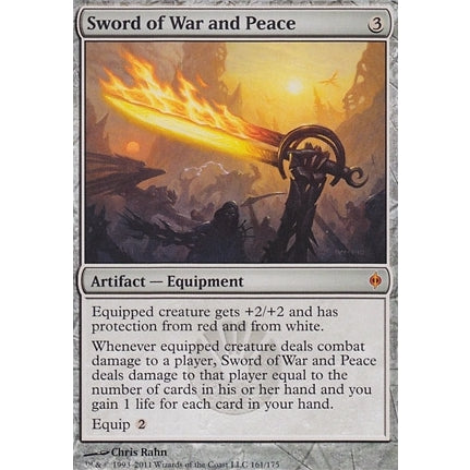 NPH_161 SWORD OF WAR AND PEACE MTG Magic The Gathering: New Phyrexia Mythic
