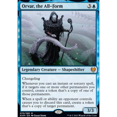 KHM_070 ORVAR, THE ALL-FORM MTG Magic The Gathering: Kaldheim Mythic