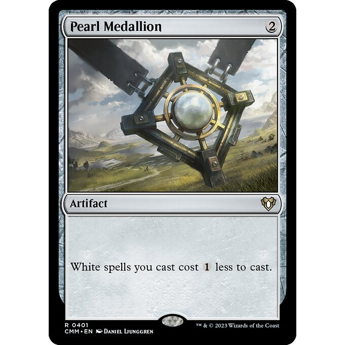 CMM_401 Pearl Medallion MTG Magic: The Gathering: Commander Masters Rare