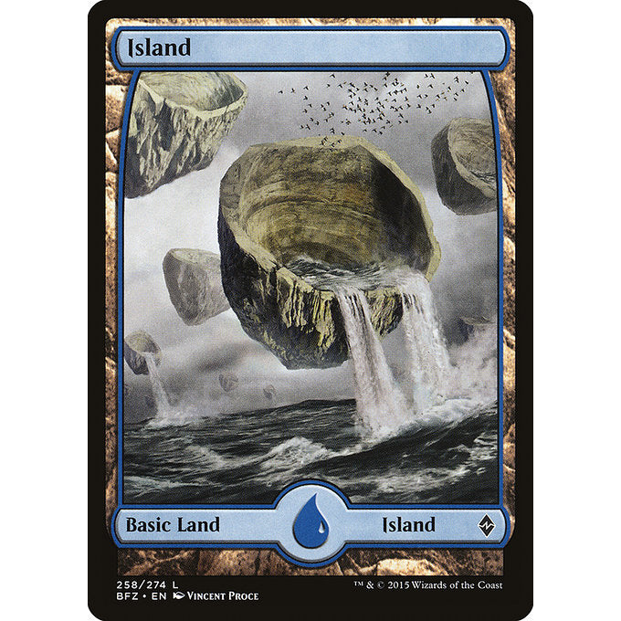 BFZ BATTLE FOR ZENDIKAR FULL ART BASIC LANDS - 25 VARIANTS REGULAR Choose Your Cards MTG Magic: The Gathering Land