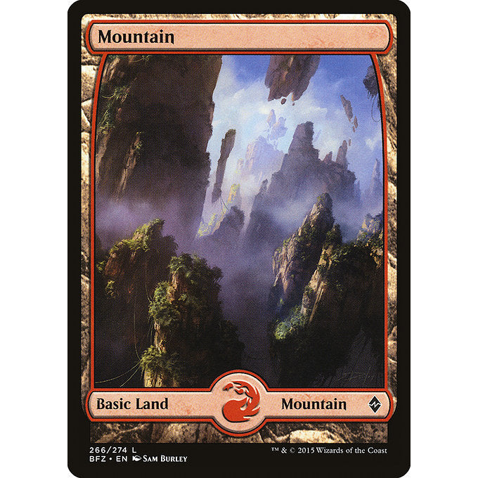 BFZ BATTLE FOR ZENDIKAR FULL ART BASIC LANDS - 25 VARIANTS REGULAR Choose Your Cards MTG Magic: The Gathering Land