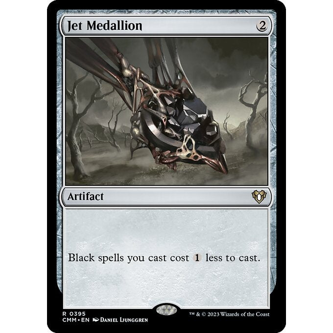 CMM_395 Jet Medallion MTG Magic: The Gathering: Commander Masters Rare
