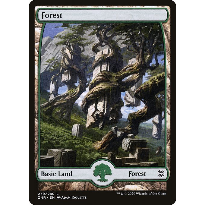 ZNR ZENDIKAR RISING FULL ART BASIC LANDS - REGULAR Choose Your Cards MTG Magic: The Gathering Land