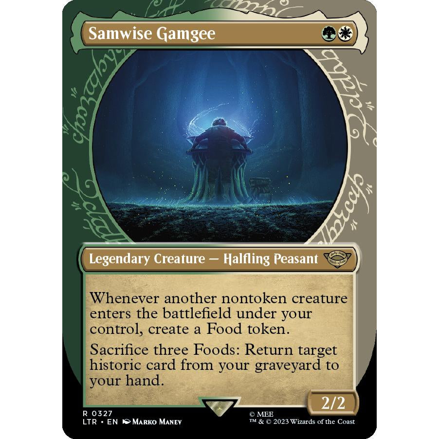 LTR_327 SAMWISE GAMGEE (SHOWCASE) MTG: Magic the Gathering: Lord of the Rings Rare