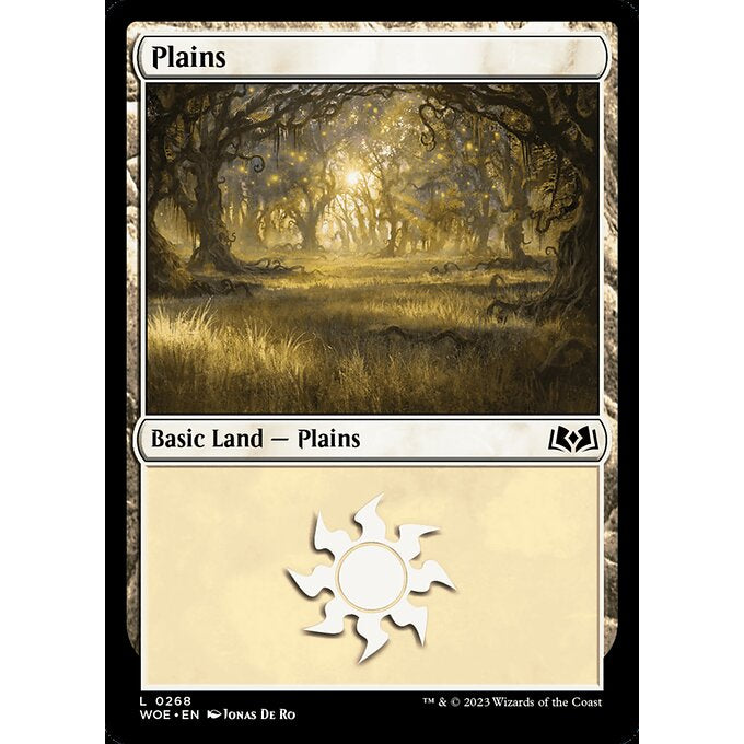 WOE WILDS OF ELDRAINE FULL ART AND NORMAL BASIC LAND Choose Your Cards MTG Magic: The Gathering Lands