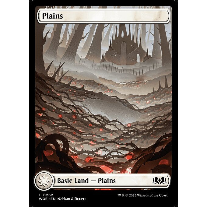 WOE WILDS OF ELDRAINE FULL ART AND NORMAL BASIC LAND Choose Your Cards MTG Magic: The Gathering Lands