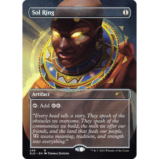 SLD_249 SOL RING *FOIL* MTG Magic: The Gathering: Secret Lair Drop: Black is Magic_Rare