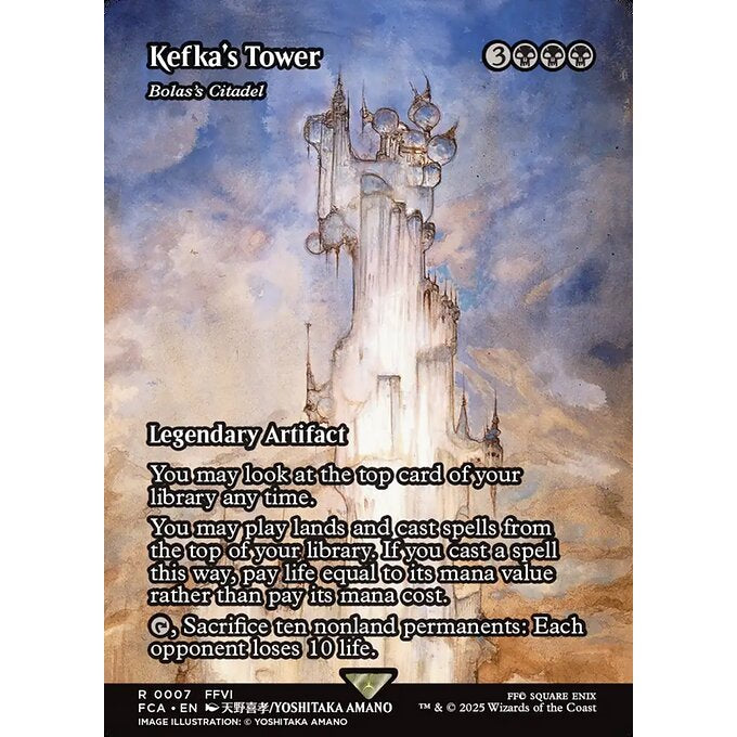 FCA_007 Kefka's Tower (Bolas's Citadel) *Final Fantasy: Through the Ages* MTG Magic: The Gathering_Rare