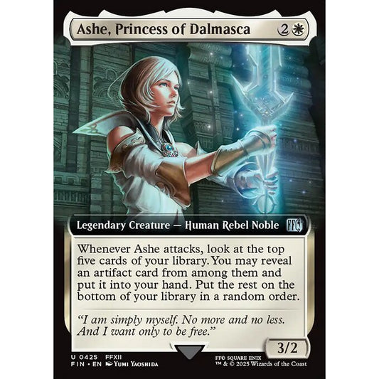 FIN_425 Ashe, Princess of Dalmasca *Final Fantasy Extended Art EA* MTG Magic: The Gathering_Uncommon