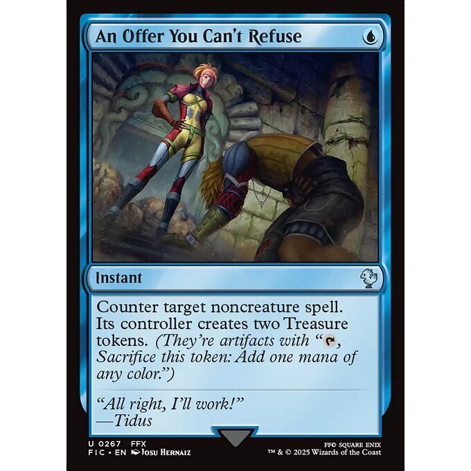 FIC MTG FINAL FANTASY X *Counter Blitz* Commander Deck Singles