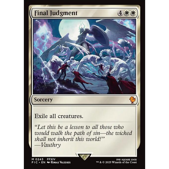 FIC MTG FINAL FANTASY XIV *Scions & Spellcraft* Commander Deck PREMIUM Singles