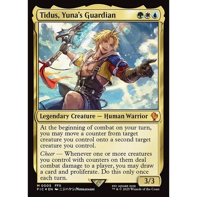FIC MTG FINAL FANTASY X *Counter Blitz* Commander Deck PREMIUM Singles